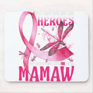 Meine Helden tragen rosa für meinen Mamaw Brustkre Mousepad