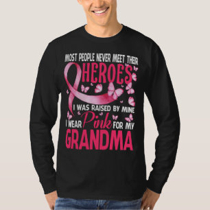 Meine Helden tragen Rosa für meinen Oma-Brustkrebs T-Shirt