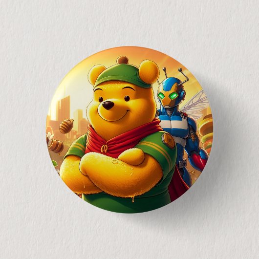Meine Heldenakademie gewinnt den Pooh1 Button (Vorderseite)