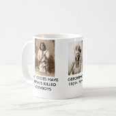 MEINE HELDER HABEN IMMER COWBOYS GETÖTET KAFFEETASSE (Vorderseite Links)