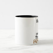 Meine Herz belings zum Repoman Zweifarbige Tasse (Mittel)