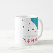 Meine Herz-Leben an Nipigon Tasse (VorderseiteRechts)