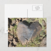 Meine Herz-Rocks Postkarte (Vorne/Hinten)