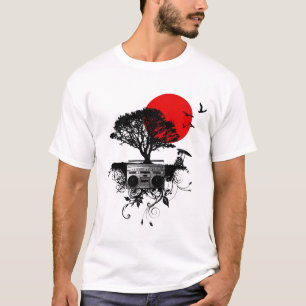 Meine Herz-Schläge für Japan auf weißem T - Shi T-Shirt