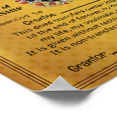 Meine Herzensangelegenheit Print, Value Poster Pap (Ecke)