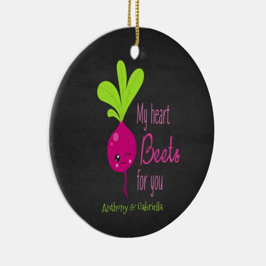 Meine Herzklosette für dich Keramikornament (Rechts)