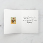 Meine herzliche Begrüßung Feiertagskarte (Innenseite)