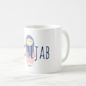 meine hijab Kaffee Tasse muslime girl (VorderseiteRechts)