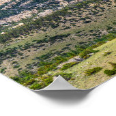 Meine Hilfe kommt vom Herrn. Berge. Augen aufheben Poster (Ecke)