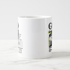 Meine Hilfe kommt vom Herrn Psalm 121:2 Retrowave Jumbo-Tasse