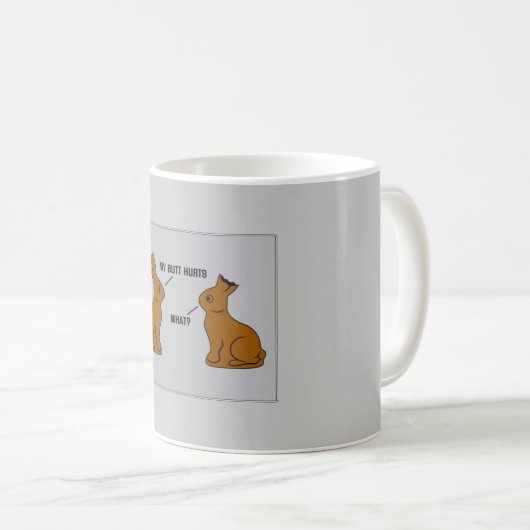 Meine HinternHurts. Was? Kaffeetasse (VorderseiteRechts)