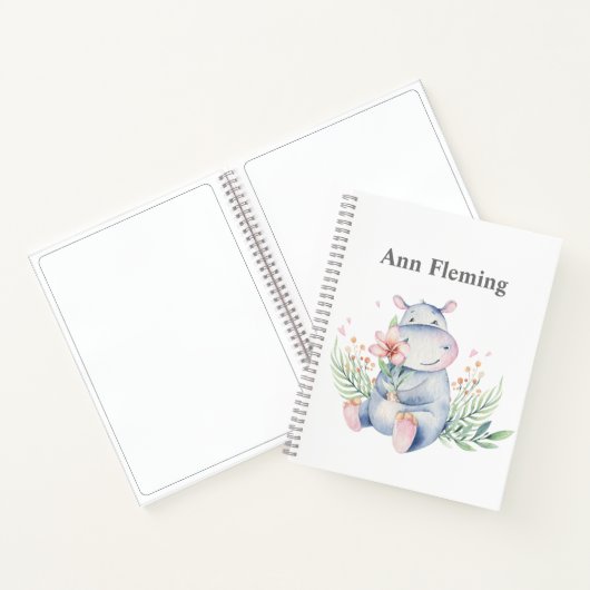 Meine Hippo-Sketch Notizblock (Innenseite)