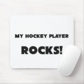 MEINE Hockey-Spieler FELSEN! Mousepad (Mit Mouse)