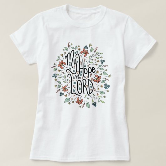 Meine Hoffnung ist im LORD-T - Shirt (Design vorne)