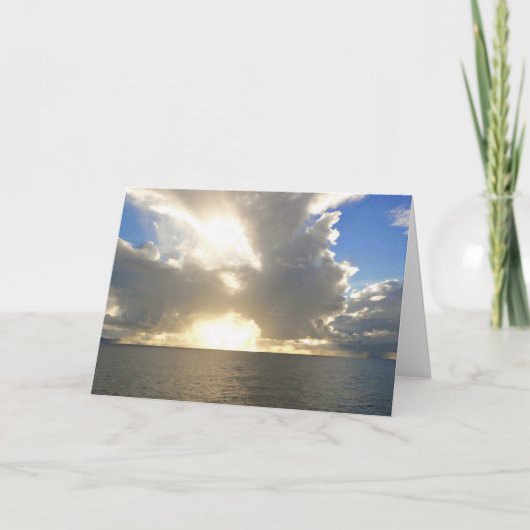 Meine Hoffnung kommt von ihm… Karte (Vorderseite)