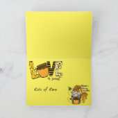 Meine Honey Bee Gnome Card Karte (Innenseite)