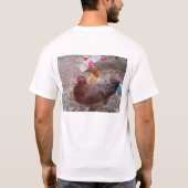 Meine Hühner Clem und PAM T-Shirt (Rückseite)