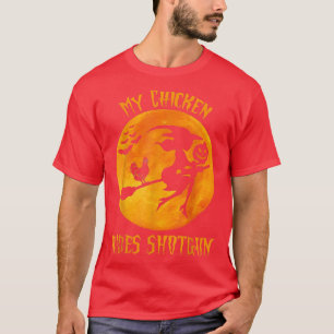 Meine Hühnerfahrten schießen Funny Halloween Lover T-Shirt