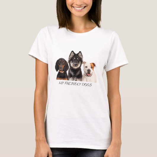 Meine Hunde Shirt (Vorderseite)
