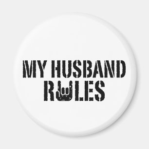 Meine Husband-Regeln Magnet