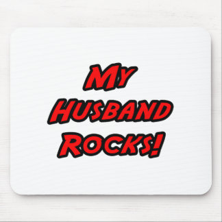 Meine Husband Rocks! Mousepad