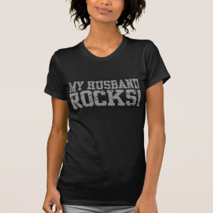 Meine Husband Rocks T-Shirt