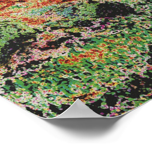 meine Hütte Poster (Ecke)