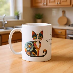 Meine "Ich habe etwas vom Tisch gestoßen" Gesicht  Kaffeetasse