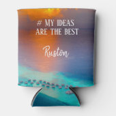 # Meine Ideen sind die besten Island Urlaub zu eri Dosenkühler (Vorderseite)