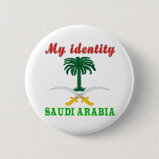 Meine Identität Saudi-Arabien Button (Vorderseite)