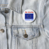 Meine Identitäts-Europäer-Gewerkschaft Button (Beispiel)