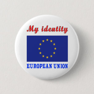 Meine Identitäts-Europäer-Gewerkschaft Button