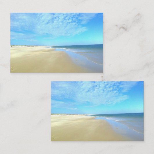 Meine Insel -  Visitenkarte (Vorne/Hinten)