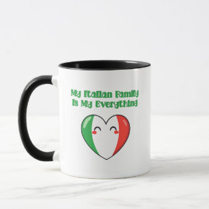 Meine italienische Familie ist meine ganze wahre L Tasse