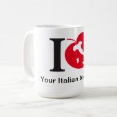 Meine italienische Tasse (Vorderseite Links)