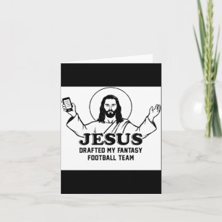 Meine Jesus-Drafted Fantasy-Football-Mannschaft Karte