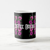 Meine Kaffee-Break-Zeit-Text Classic-Kaffee-Tasse Kaffeetasse (Mittel)