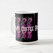 Meine Kaffee-Break-Zeit-Text Classic-Kaffee-Tasse Kaffeetasse (Vorderseite Links)
