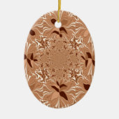 Meine Kaffeestube am Morgen Keramik Ornament (Vorne)