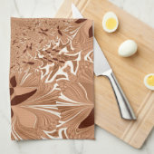 Meine Kaffeestube am Morgen Küchentuch (Viertel Falte)