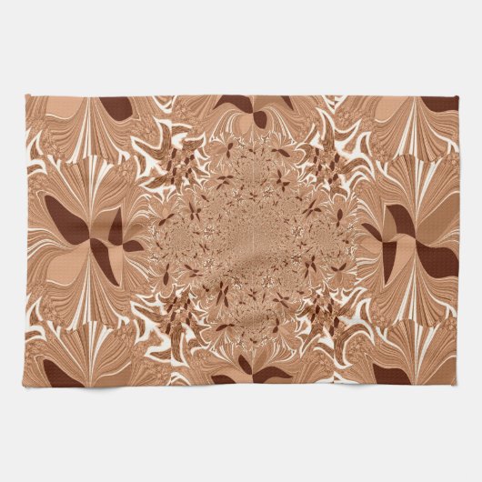 Meine Kaffeestube am Morgen Küchentuch (Horizontal)