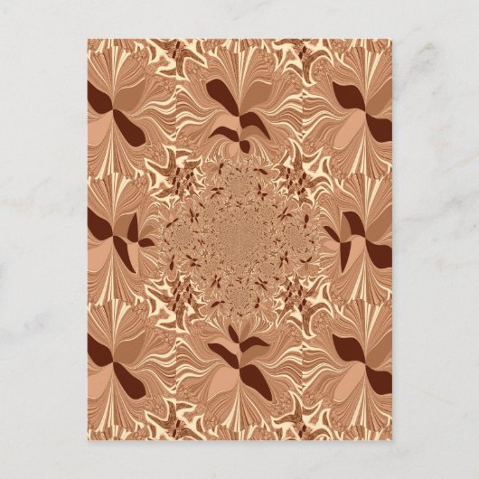 Meine Kaffeestube am Morgen Postkarte (Vorderseite)