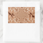 Meine Kaffeestube am Morgen Rechteckiger Aufkleber (Tasche)