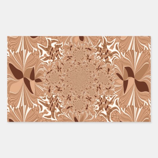 Meine Kaffeestube am Morgen Rechteckiger Aufkleber (Vorderseite)