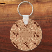 Meine Kaffeestube am Morgen Schlüsselanhänger (Vorderseite)