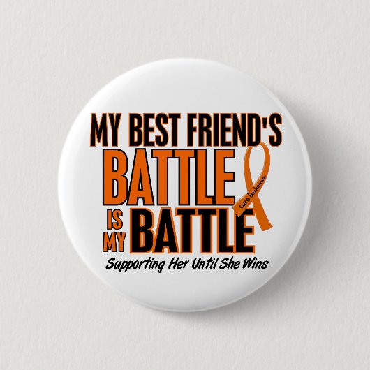Meine Kampf-zu bester Freund-Leukämie Button (Vorderseite)