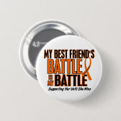 Meine Kampf-zu bester Freund-Leukämie Button (Vorne & Hinten)