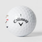 Meine kanadischen Elchgolfbälle Golfball (Logo)