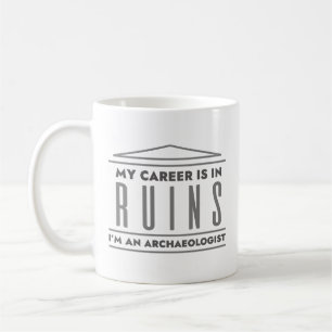 Meine Karriere ist in Ruinen Kaffeetasse