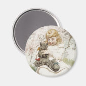 Meine Kätzchen Magnet (Vorderseite/Rückseite)